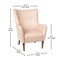 Flash Furniture Light Brown Faux Leather Wingback Accent Chair QY-B235-LTBR-GG - alternate 2